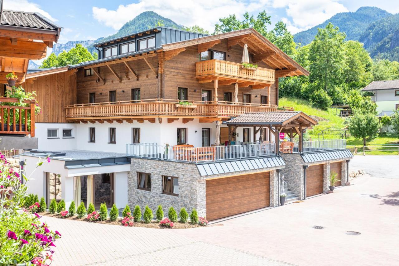 Familienbauernhof Bairau Grubhoerndl Scheffsnoth Buitenkant foto